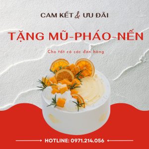 Tặng kèm phụ kiện khi mua bánh tại Tiệm Bánh Kem Quận 1 Thành Phố Hồ Chí Minh